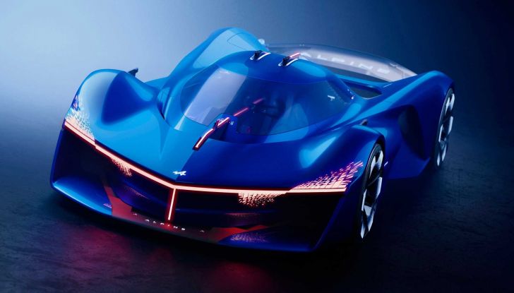 Alpine Alpenglow Concept: la monoposto del futuro va ad idrogeno - Foto 1 di 15