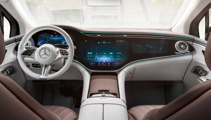 Mercedes EQE SUV: la berlina elettrica diventa ancora più grande e spaziosa - Foto 10 di 10