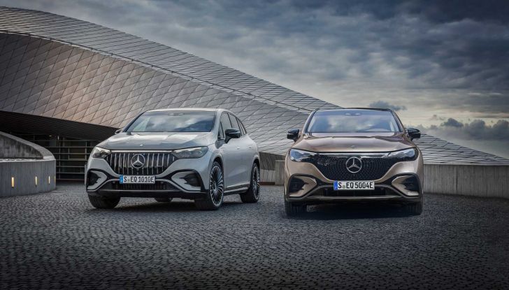 Mercedes EQE SUV: la berlina elettrica diventa ancora più grande e spaziosa - Foto 1 di 10