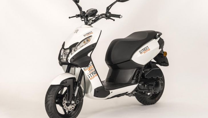 Peugeot e-Streetzone: la versione del cinquantino debutta al Salone di Parigi - Foto 5 di 6