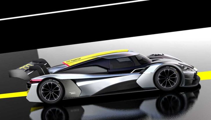 777 Hypercar, la monoposto ad altissime prestazioni - Foto 3 di 8