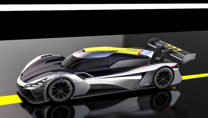 777 Hypercar, la monoposto ad altissime prestazioni - Foto 5 di 8