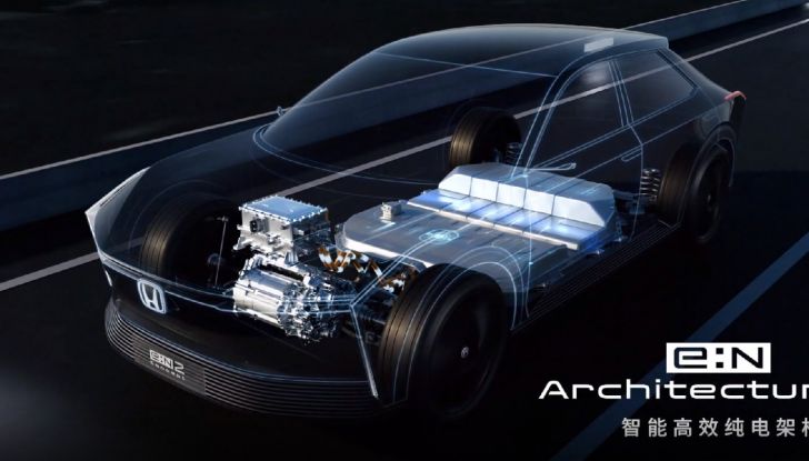 Honda e:N2 Concept: la nuova berlina elettrica - Foto 5 di 15