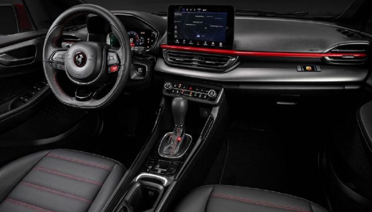Abarth Pulse SUV: le immagini degli interni e dell’abitacolo - Foto 7 di 8