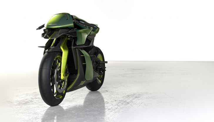 Aston Martin AMB 001 Pro, superbike in collaborazione con Brough Superior - Foto 4 di 9
