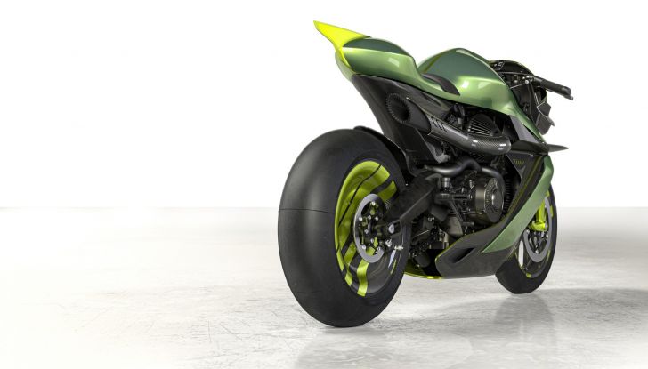 Aston Martin AMB 001 Pro, superbike in collaborazione con Brough Superior - Foto 6 di 9