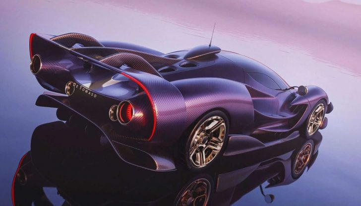De Tomaso P900: la prima hypercar con motore V12 “carbon neutral” - Foto 5 di 17