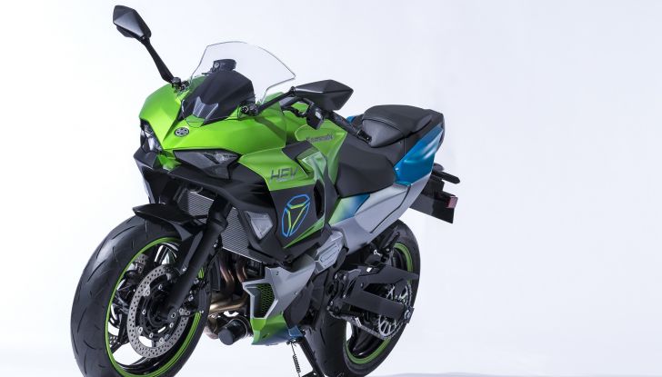 Novità Kawasaki 2023: Ninja elettrica e primo motore a idrogeno! - Foto 10 di 17