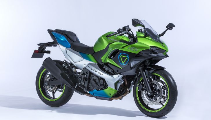 Novità Kawasaki 2023: Ninja elettrica e primo motore a idrogeno! - Foto 11 di 17