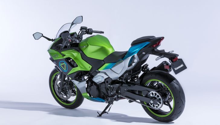 Novità Kawasaki 2023: Ninja elettrica e primo motore a idrogeno! - Foto 13 di 17