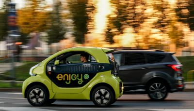 A Milano il servizio Eni Enjoy dà il benvenuto all’elettrica XEV YoYo