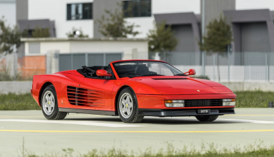 Ferrari Testarossa: all’asta l’esclusivo modello Spider di Pininfarina