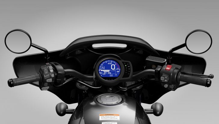 Honda CMX 1100 2023: la Rebel si aggiorna con la versione Touring - Foto 14 di 14