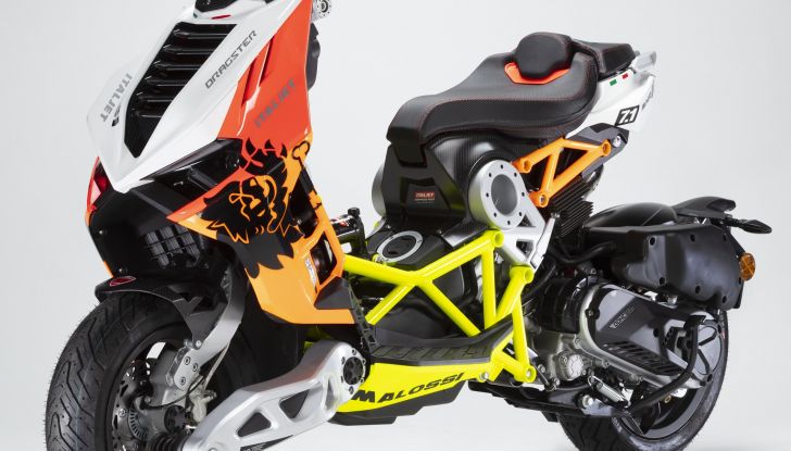 Eicma 2022: Italjet presenta il Dragster 500GP, lo scooter ispirato alle SBK - Foto 14 di 18