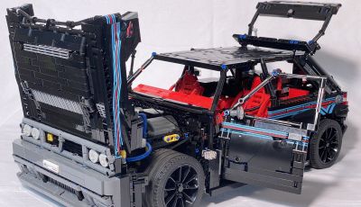 Lancia Delta Futurista: il modellino da 1.000 Euro si costruisce con i LEGO