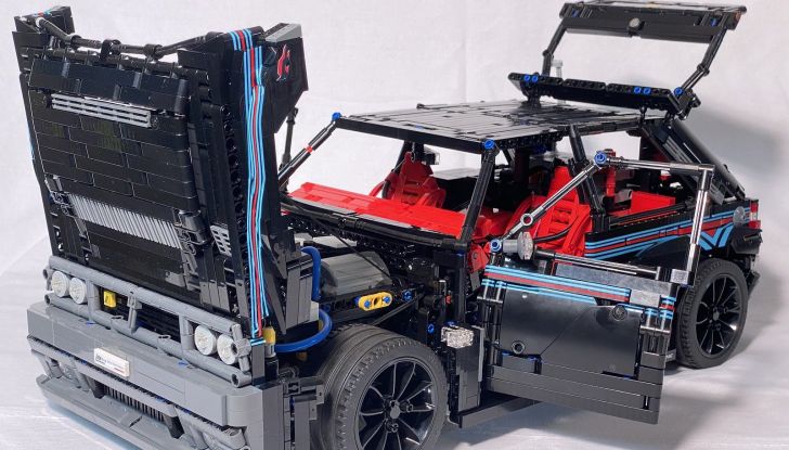 Lancia Delta Futurista: il modellino da 1.000 Euro si costruisce con i LEGO - Foto 1 di 12
