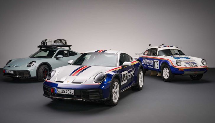 Porsche 911 Dakar: la versione da off-road pronta per le corse nel deserto - Foto 11 di 17