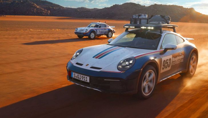 Porsche 911 Dakar: la versione da off-road pronta per le corse nel deserto - Foto 2 di 17