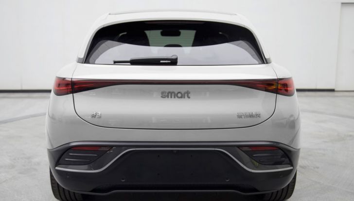 Smart #3, prime immagini del nuovo SUV Coupé - Foto 4 di 4