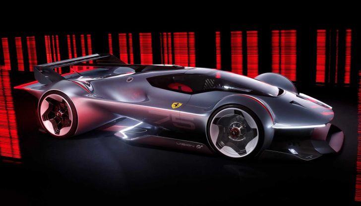 Ferrari Vision Gran Turismo: l’hypercar del futuro guidabile con la PlayStation - Foto 2 di 20