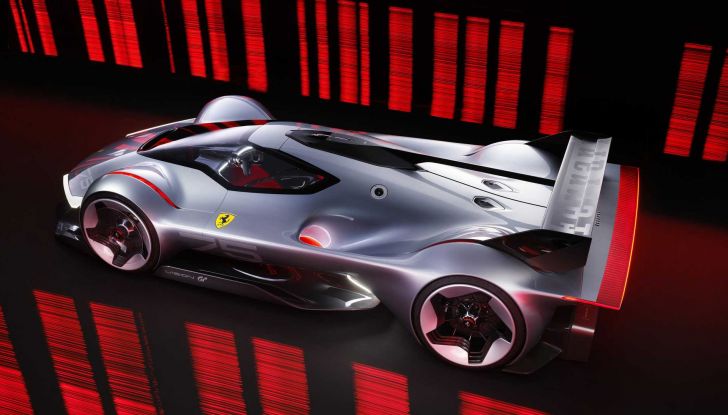 Ferrari Vision Gran Turismo: l’hypercar del futuro guidabile con la PlayStation - Foto 4 di 20