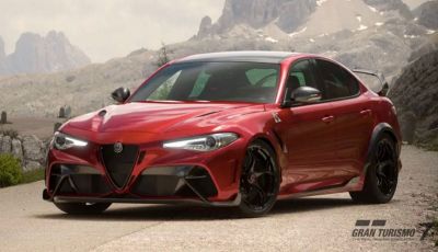 Nell’ultimo update di Gran Turismo 7 c’è anche l’Alfa Romeo Giulia GTAm!