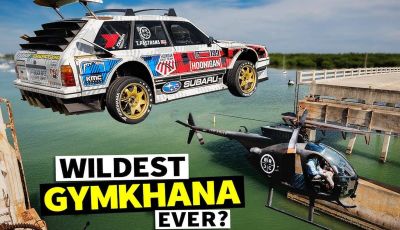 Gymkhana 2022: siete pronti a saltare un elicottero con una Subaru?