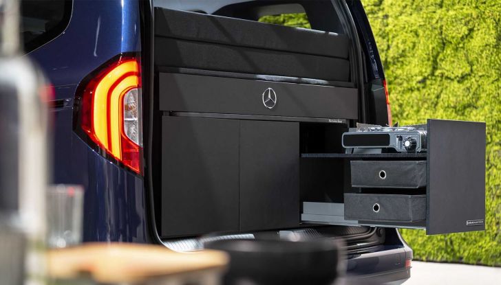 Mercedes EQT: la Classe T diventa elettrica… e può trasformarsi in un camper! - Foto 13 di 17