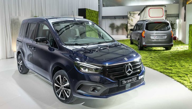 Mercedes EQT: la Classe T diventa elettrica… e può trasformarsi in un camper! - Foto 4 di 17