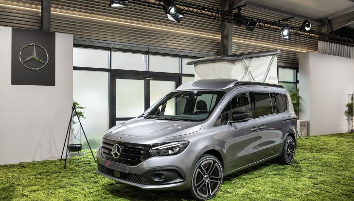 Mercedes EQT: la Classe T diventa elettrica… e può trasformarsi in un camper! - Foto 8 di 17