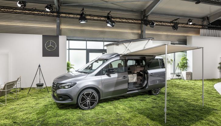 Mercedes EQT: la Classe T diventa elettrica… e può trasformarsi in un camper! - Foto 7 di 17