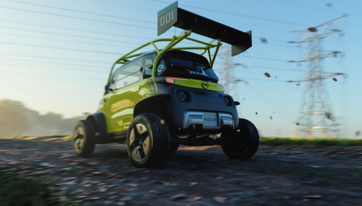 Opel Rocks e-xtreme: il quadriciclo elettrico diventa un mezzo da off-road! - Foto 2 di 5