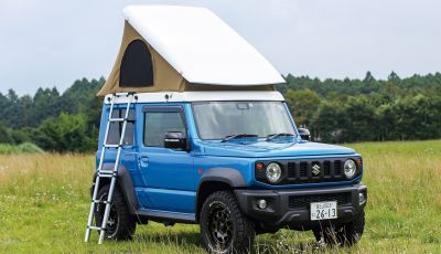 Suzuki Jimny: la giapponese Kamado lo trasforma in un camper in miniatura
