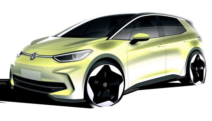 Volkswagen ID.3: è già tempo di restyling, ecco come sarà - Foto 3 di 7
