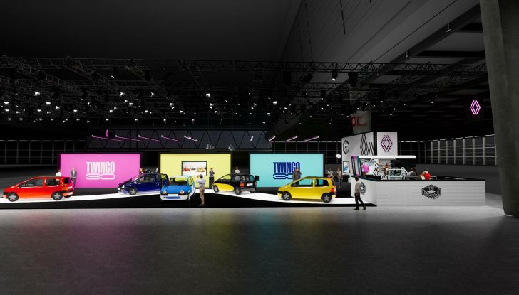 Renault Twingo festeggia i suoi 30 anni al Salone Retromobile 2023 - Foto 2 di 6