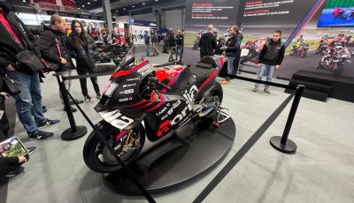 Tutte le novità Aprilia al Motor Bike Expo 2023