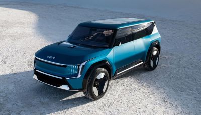 Kia EV9: il SUV elettrico a sette posti è pronto al debutto