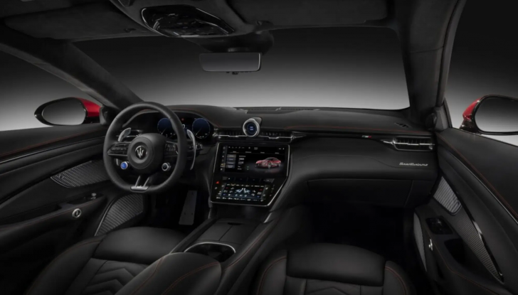 Maserati Granturismo: svelato l’abitacolo del MY2023 - Foto 4 di 11