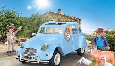 La Citroen 2CV diventa un modellino Playmobil!