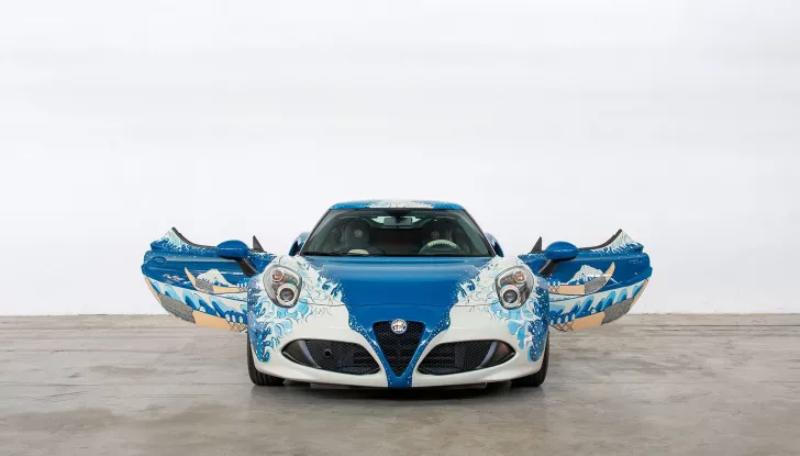 Alfa Romeo Spider 4C Hokusai, one-off di Garage Italia - Foto 5 di 13