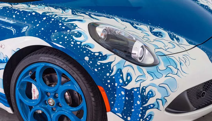 Alfa Romeo Spider 4C Hokusai, one-off di Garage Italia - Foto 6 di 13