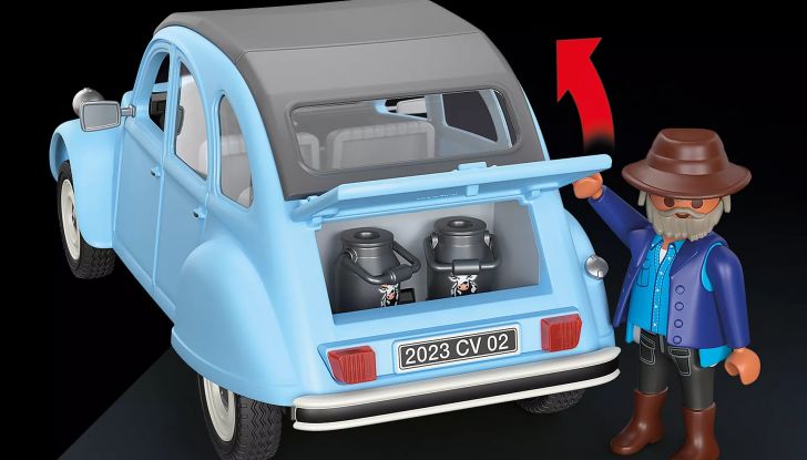 La Citroen 2CV diventa un modellino Playmobil! - Foto 4 di 6