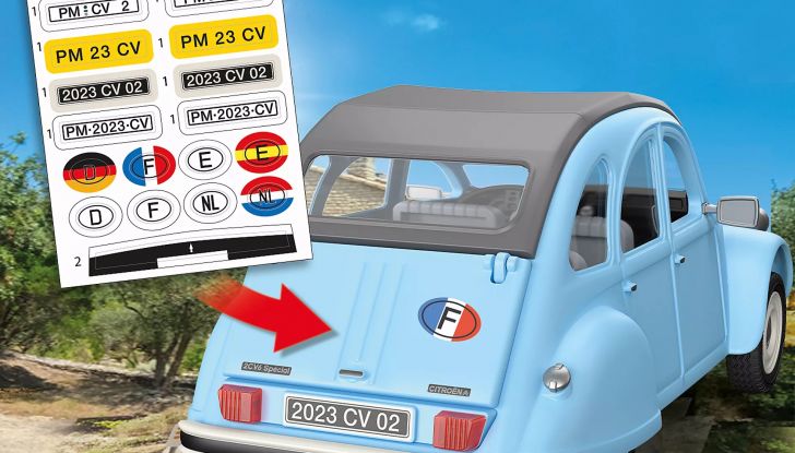 La Citroen 2CV diventa un modellino Playmobil! - Foto 3 di 6