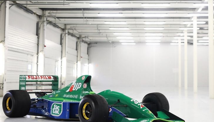 All’asta la Jordan del debutto in F1 di Schumacher - Foto 1 di 6