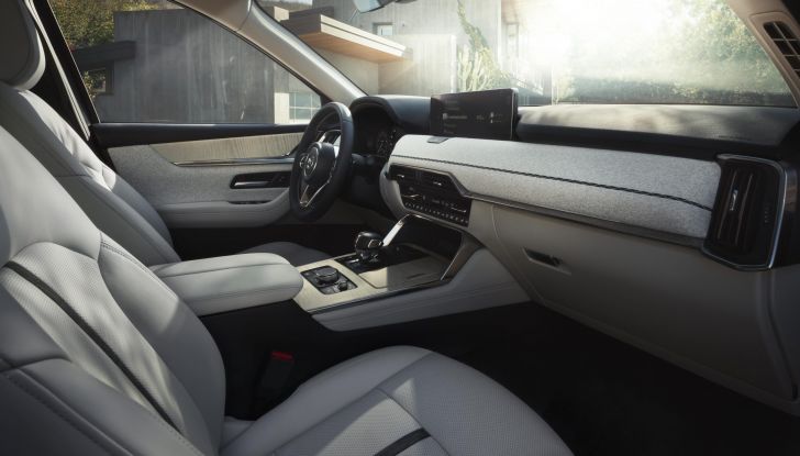 Mazda CX-90: debutta il SUV crossover a otto posti - Foto 5 di 5