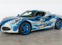 Alfa Romeo Spider 4C Hokusai, one-off di Garage Italia