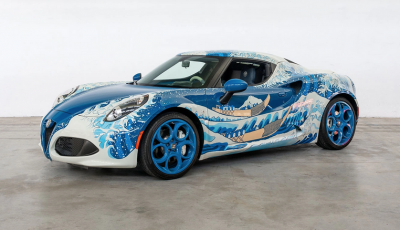 Alfa Romeo Spider 4C Hokusai, one-off di Garage Italia