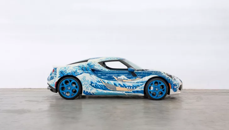 Alfa Romeo Spider 4C Hokusai, one-off di Garage Italia - Foto 3 di 13