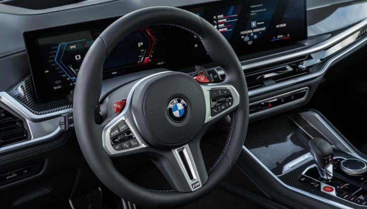 BMW X5 e X6 M Competition: tutte le novità del restyling 2023 - Foto 11 di 11