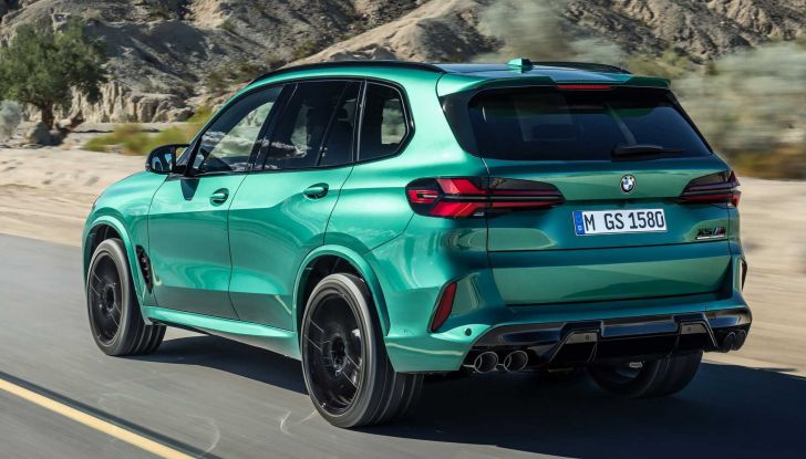 BMW X5 e X6 M Competition: tutte le novità del restyling 2023 - Foto 9 di 11